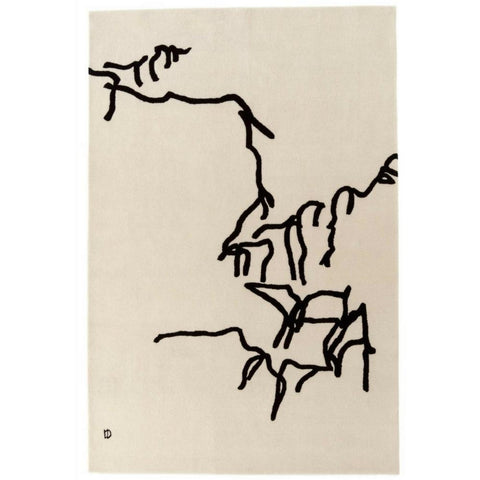 nanimarquina Dibujo Tinta Rug by Eduardo Chillida