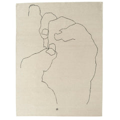 Eduardo Chillida Mano Rug Hand Woven by Nani Marquina
