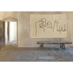 Eduardo Chillida Manos Rug by NaniMarquina in Situ