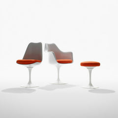 Eero Saarinen Tulip Stool and Chairs Collection Knoll