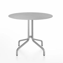 Emeco 1-Inch Cafe Table Brushed Aluminum 36"