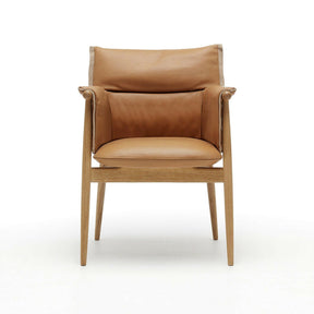 Eoos Embrace Dining Chair in Oak with Caramel Leather Carl Hansen and Son