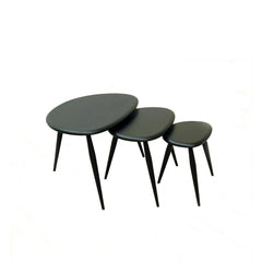 Ercol Black Nest of Tables