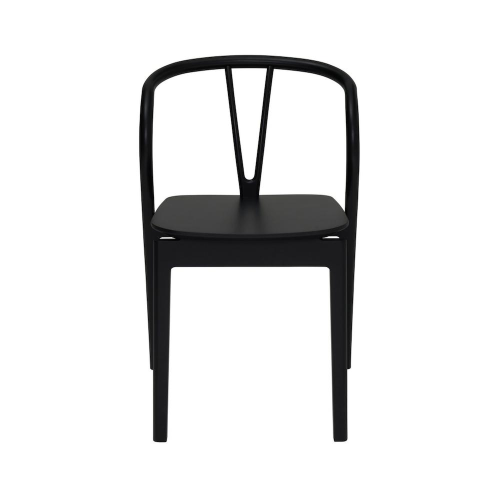 ercol Flow Chair Black Front
