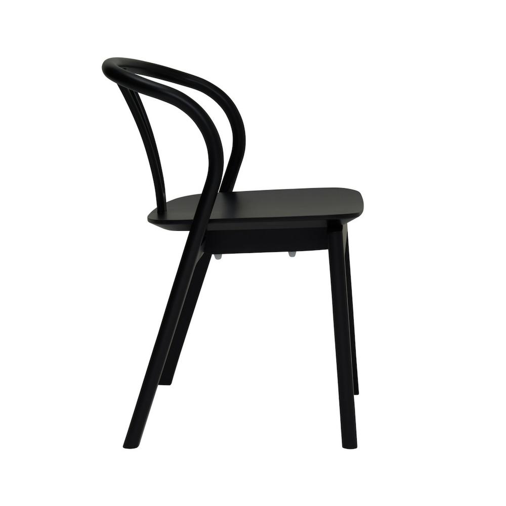 ercol Flow Chair Black Side