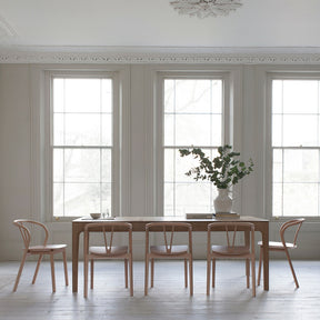 ercol Flow Chairs with Romana Extendable Dining Table