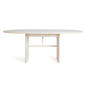 L.Ercolani Pennon Dining Table by Norm Architects in Whitened Ash 78"