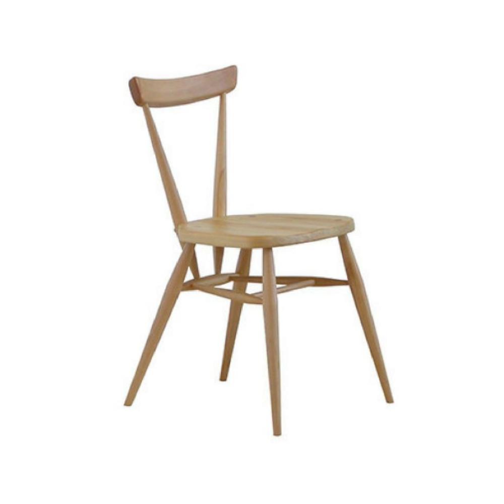ercol Originals Stacking Chair Angled