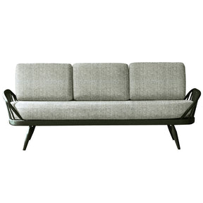 Ercol Originals Studio Sofa Grey with Black Frame