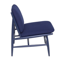 ercol Von Chair Indigo Blue Side