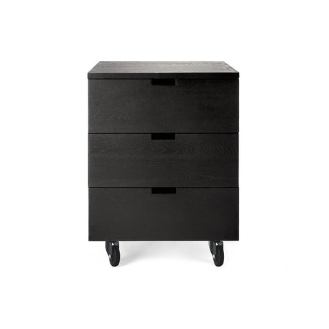 Ethnicraft Billy Box Mobile File Storage