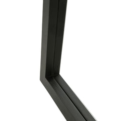 Ethnicraft Black Oak Light Frame Mirror 51289 Corner Detail