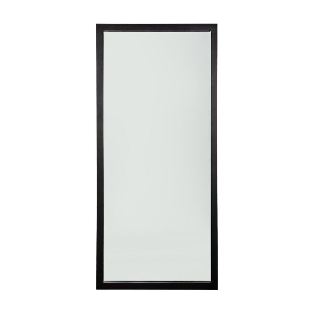 Ethnicraft Black Oak Light Frame Mirror 51289