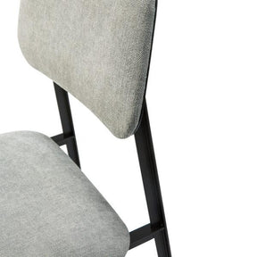 Ethnicraft DC Dining Chair Light Grey Detail