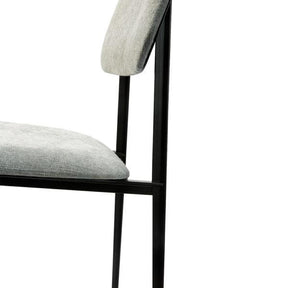 Ethnicraft DC Dining Chair Light Grey Side Detail