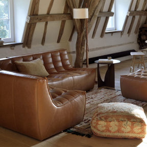 Ethnicraft N701 Modular Sofa Leather in Room