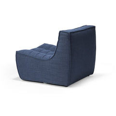 Ethnicraft N701 Sofa Chair Blue Bermuda Back