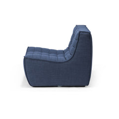 Ethnicraft N701 Sofa Chair Blue Bermuda Side