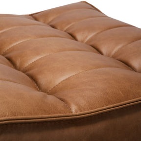 Ethnicraft N701 Sofa Old Saddle Leather Detail