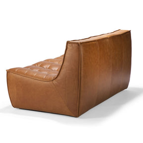 Ethnicraft N701 Sofa Old Saddle Leather Angled