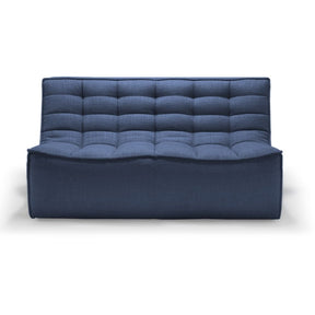 Ethnicraft N701 Sofa Two Seat Blue Bermuda