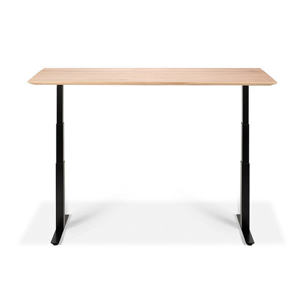 Ethnicaft Oak Bok Adjustable Desk