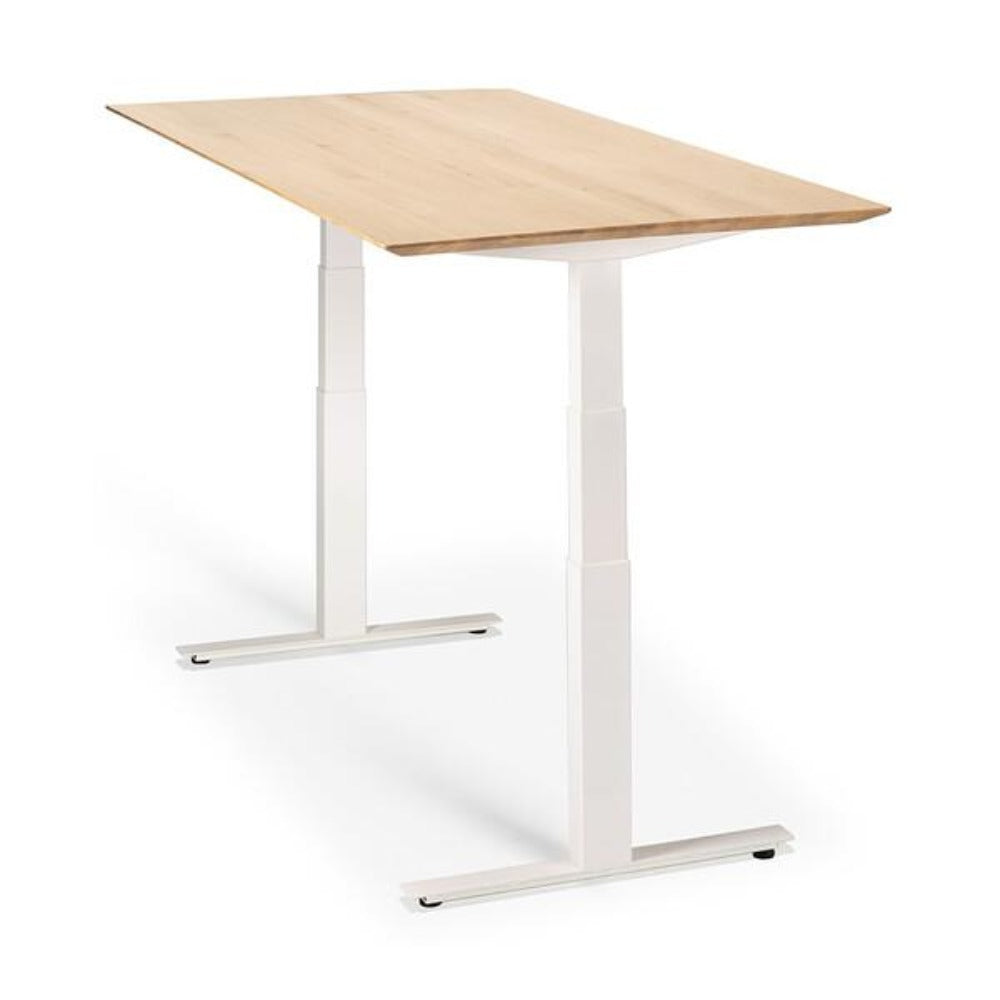 Ethnicraft Oak Bok Adjustable Desk