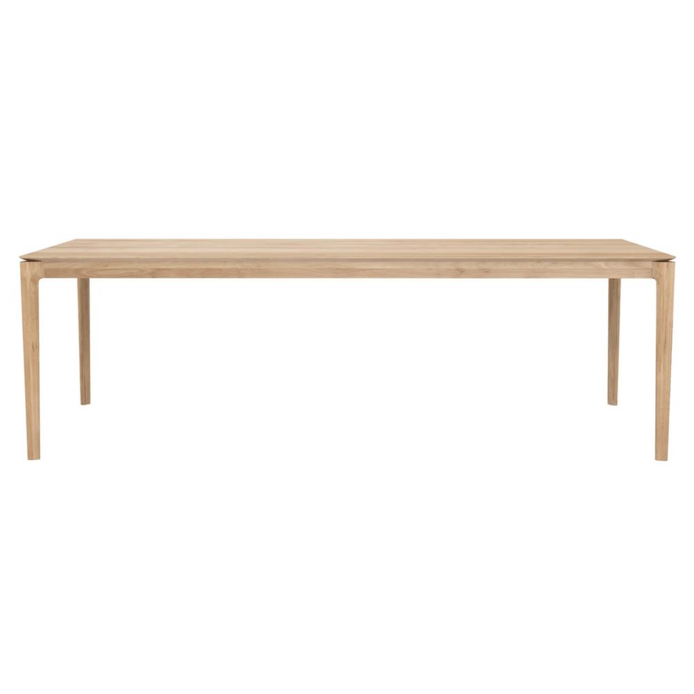 Ethnicraft Oak Bok Dining Table Long Front