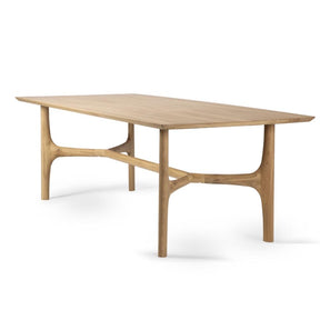 Ethnicraft Oak Nexus Dining Table Angled