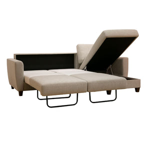 Flex Full-size Loveseat Sleeper Sofa with Chaise by Luonto