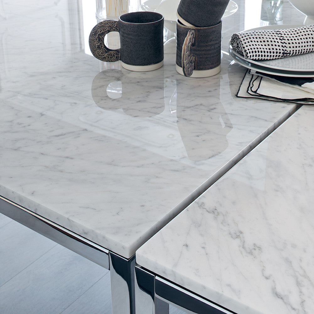 Florence Knoll Side Tables Marble Detail