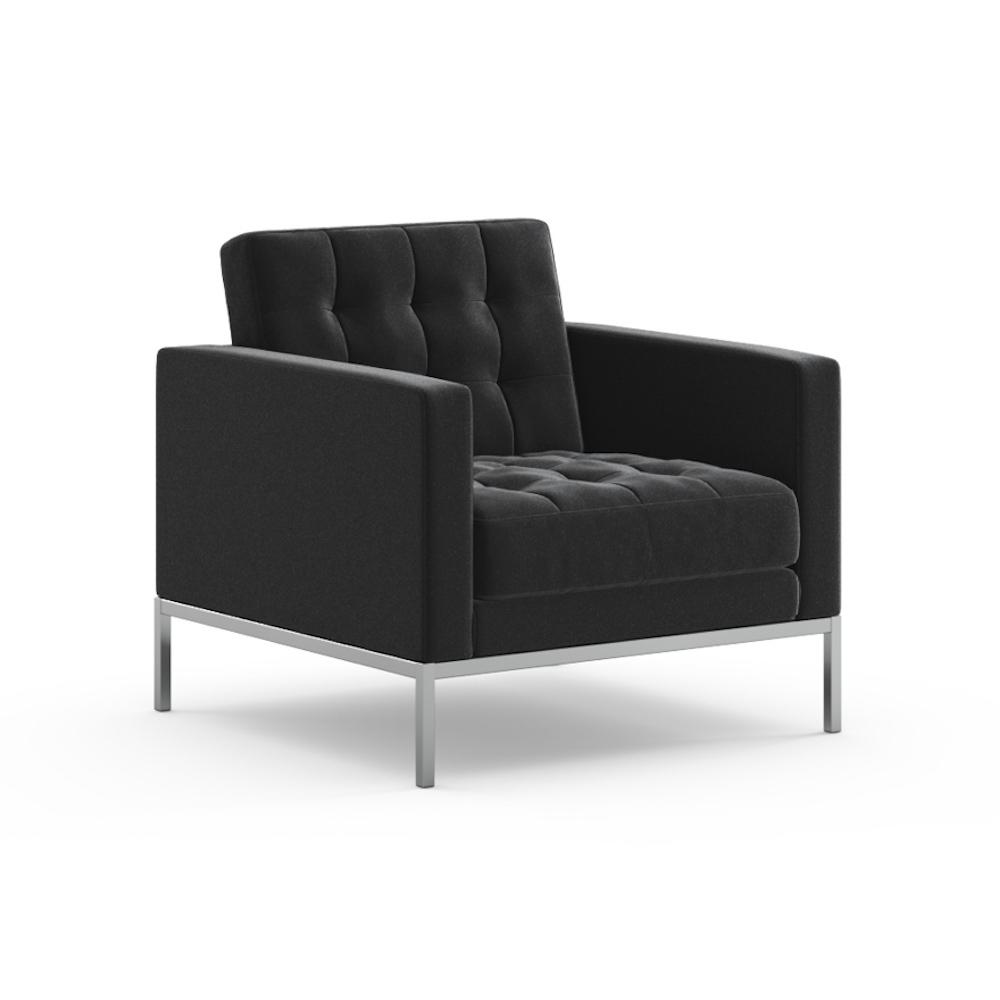 Knoll Velvet Ebony