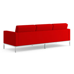 Florence Knoll Sofa Bright Red Back