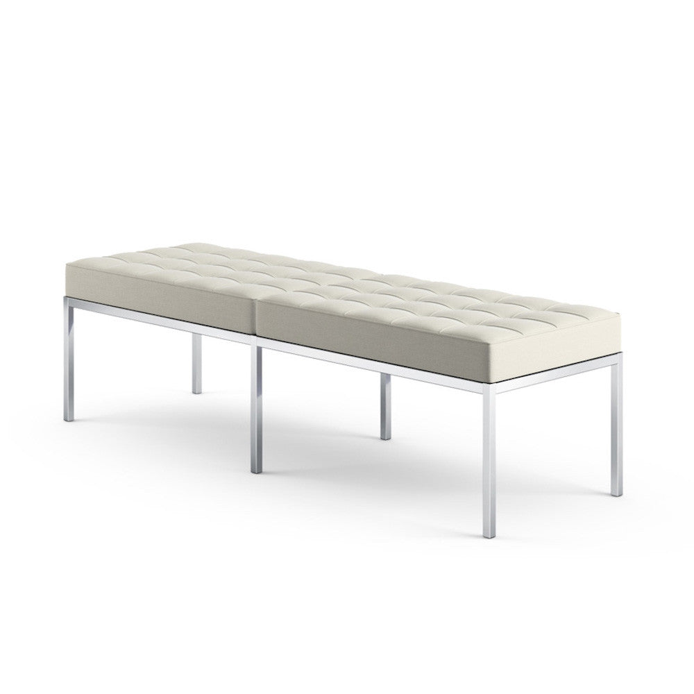 Florence Knoll Bench Haze Ash