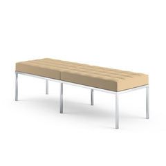 Florence Knoll Bench Ultrasuede Sand