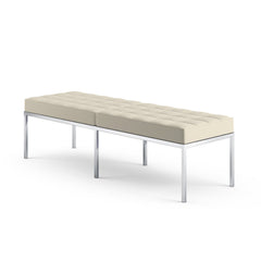 Florence Knoll Bench Ultrasuede Sandstone