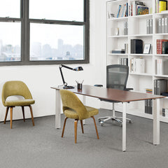 Life Chair by Formway Design for Knoll with Saarinen Executive Chairs in Office