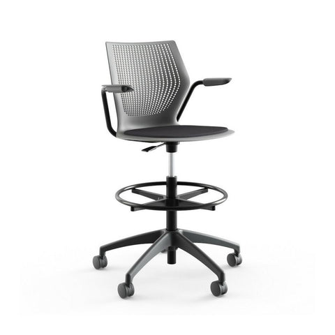 MultiGeneration High Task Chair with Arms and Seat Pad by Knoll