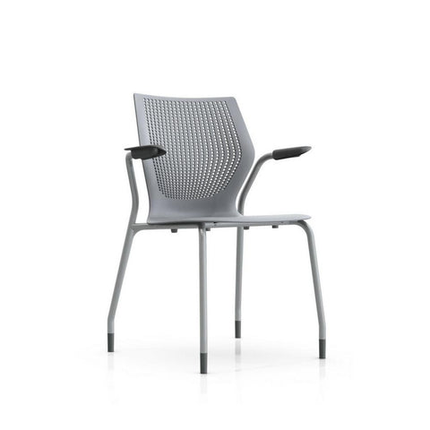 MultiGeneration Chair with Arms and Stacking Base by Knoll