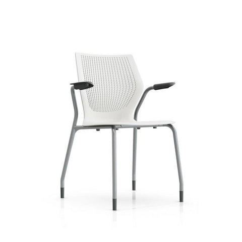 MultiGeneration Chair with Arms and Stacking Base by Knoll