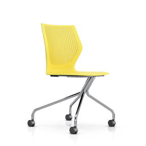 Yellow Armless Chrome