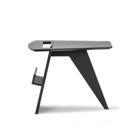 Fredericia Jens Risom Magazine Table Oak Black Lacquer Right Side