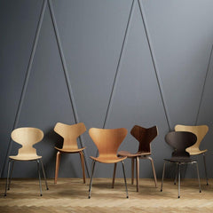 Fritz Hansen Arne Jacobsen Chairs in Room