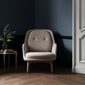 Fritz Hansen Beige Fri Chair by Jaime Hayon in Room