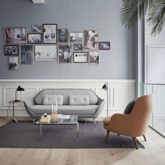 Fritz Hansen Fri Chair in Room with Favn Sofa by Jaime Hayon
