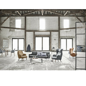 Lissoni Sofa in Loft with Fritz Hansen Furniture Collection