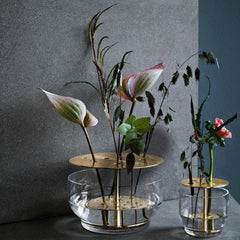 Fritz Hansen Ikebana Vases Styled in Room