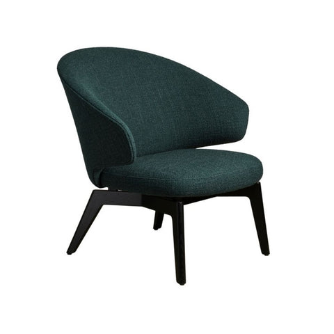 Fritz Hansen Let Lounge Chair - Wood Legs