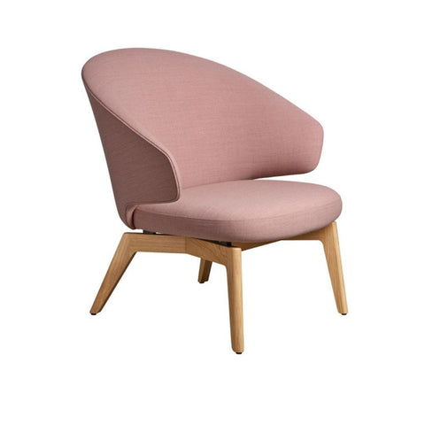 Fritz Hansen Let Lounge Chair - Wood Legs
