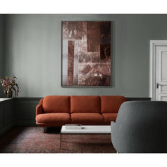 Fritz Hansen Lune Sofa by Jaime Hayon JH300 in Designer Selection Linara Gingersnap